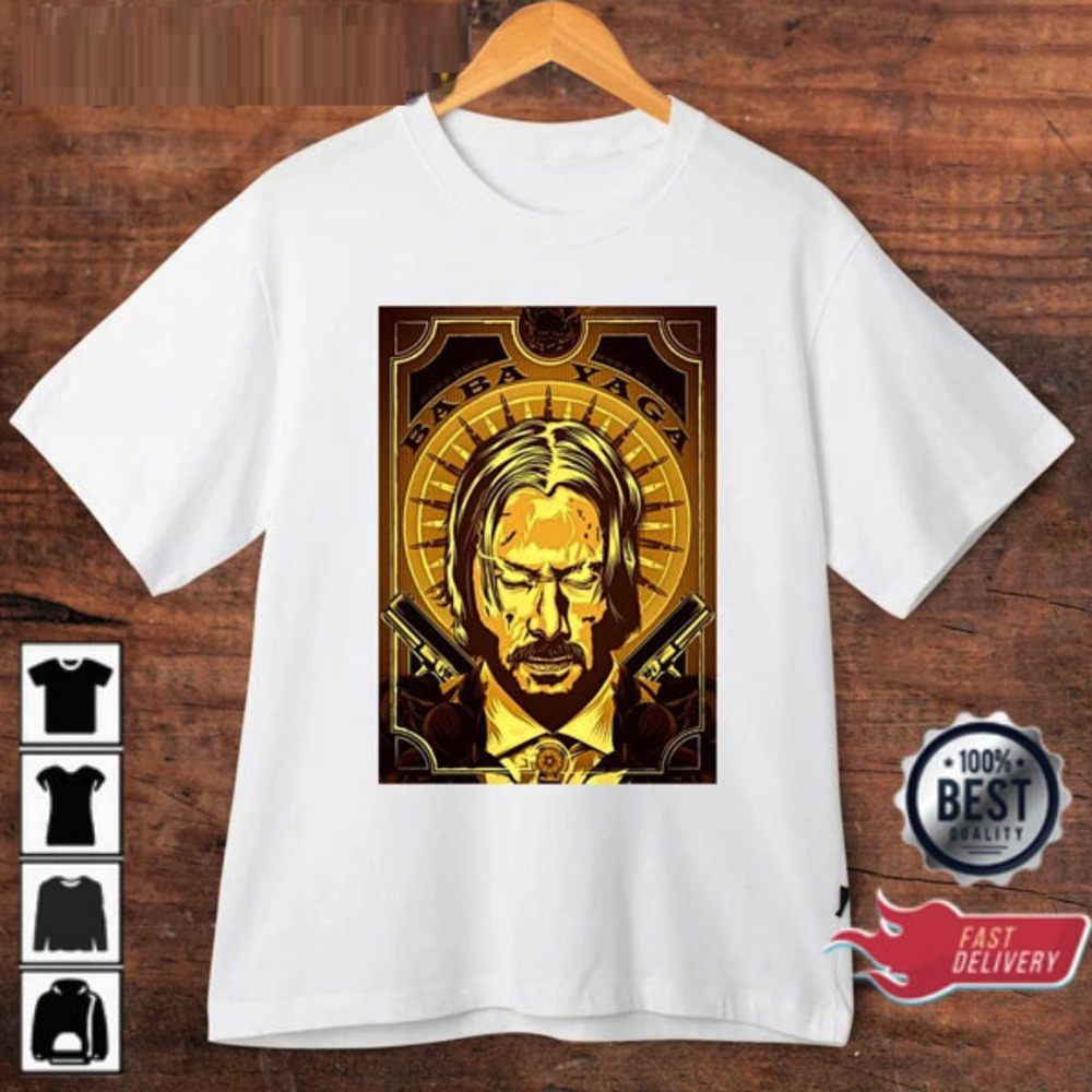 John Wick Keanu Reeves Boogeyman Continental Hotel Movie Fan T-Shirt